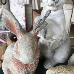 Sweet Pea Antiques - Sweet cement statuary