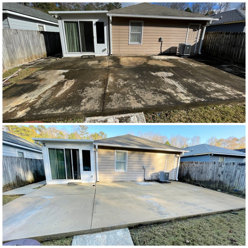 Slide of HS Pressure Washing