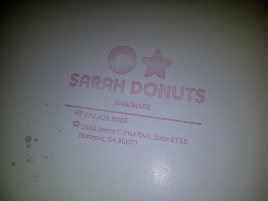 Menu photo 3 Sarah Donuts Norcross, GA Menu photo 3 Sarah Donuts Norcross, GA
