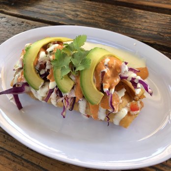 El Punto Foodtrucks - Niche octopus shrimp chimichanga so delicious! - Food Trucks Near Me - Tijuana, BCN