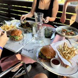 Double Smash burger, scallops, and strip steak/octopus special. Double Smash burger, scallops, and strip steak/octopus special.