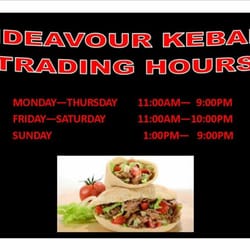 Endeavour Kebabs - Trading Hours