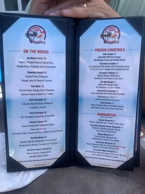 Menu photo 2 Coconut Joe's Beach Grill Folly Beach, SC Menu photo 2 Coconut Joe's Beach Grill Folly Beach, SC