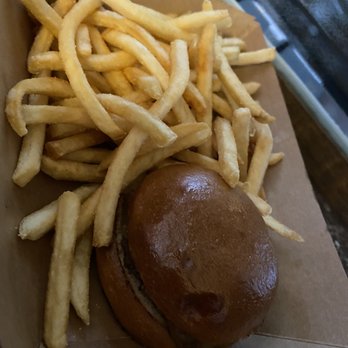 Black's Sliders - Blacks classic beef slider and fries - Food Trucks Near Me - Park City, Utah
