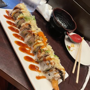 Mon Roll House - Fire Dragon Roll - Japanese Near Me - Santa Monica, California Mon Roll House - Fire Dragon Roll - Japanese Near Me - Santa Monica, California