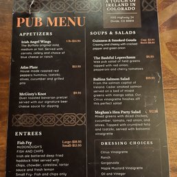 Menu Menu