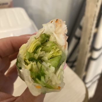 Let’s Eat Thai - Roll of lettuce for $7.95 - Thai Near Me - Albuquerque, New Mexico