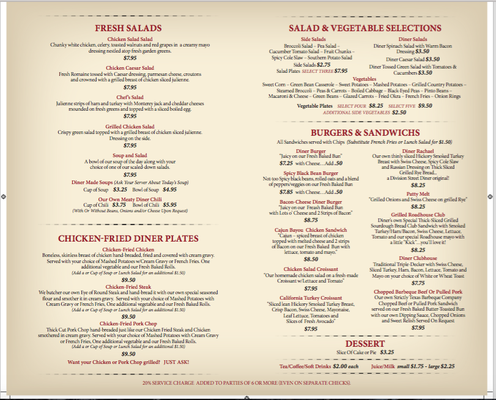 Menu photo 8 Division Street Diner Arlington, TX Menu photo 8 Division Street Diner Arlington, TX
