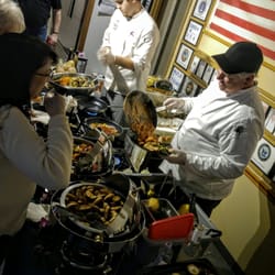 American Legion Post 489 Yorkville - Chef "in training" Nick did a great job assisting Chef Eddie's pasta night.