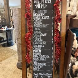 Sweet Creations - Their Take N Bake menu to go