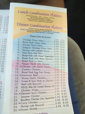 Menu photo 4 Star River Chinese Take Out West Palm Beach, FL
