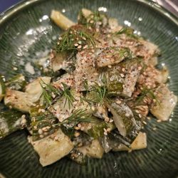 Expat BBQ - Grilled cucumber salad ... so refreshing