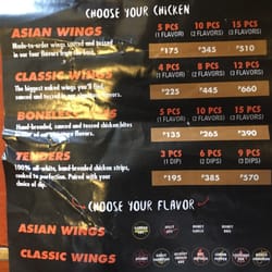 Wing Stop - Decent selection of flavors