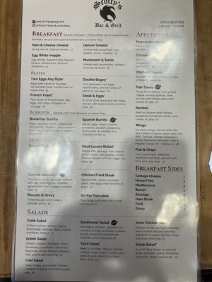 Menu photo 1 Scotty's at Falcon Ridge Golf Course Mesquite, NV Menu photo 1 Scotty's at Falcon Ridge Golf Course Mesquite, NV