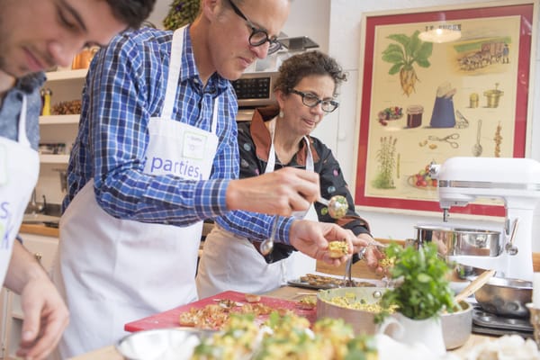 Small Plates - With upbeat background music and a festive atmosphere, the Small Plates event is a great mix-and-mingle format, as guests cook together and share their creations with the rest of the group. Team members naturally develop stronger relationships and build trust and confidence in each other throughout the event. Food is the universal language and nothing brings people together better!

Our Small Plates experience is more than hors d'oeuvres on a platter – it's cooking as a social event that takes you around the globe with colleagues and friends. Delight your taste buds with the perfect meal of hearty appetizers.