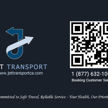 Jet Transport - Business Card Information - Medical Transportation Near Me - Los Angeles, California Jet Transport - Business Card Information - Medical Transportation Near Me - Los Angeles, California