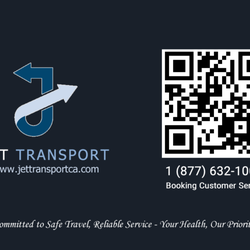Jet Transport - Business Card Information