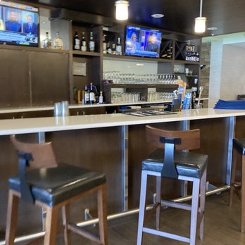 Bella Vista Ristorante - a bar with bar stools - Italian Near Me - Niagara Falls, New York