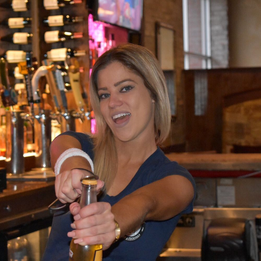 Whiskey Jax - Skylar behind the bar - Bars Near Me - Jacksonville, Florida Whiskey Jax - Skylar behind the bar - Bars Near Me - Jacksonville, Florida