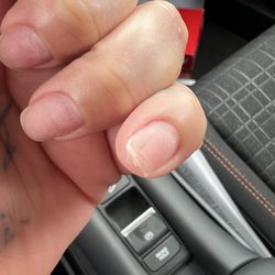 Queen Nails - Cut all the way to my nail bed.