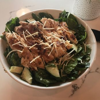 Lula's Cafe - Chicken Caesar Salad - yum! - Cafes Near Me - Shelby Township, Michigan
