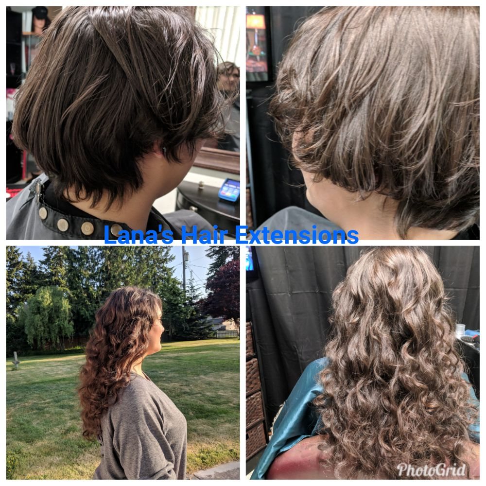 Shorthair Curlyhairextensions When U Try To Growing Out From