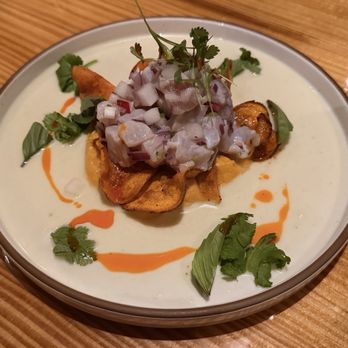 Odd Duck - Redfish ceviche - American Near Me - Austin, Texas