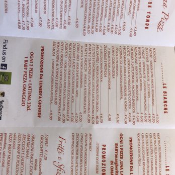Moma Pizza - Menu - Pizza Near Me - Rome, RM