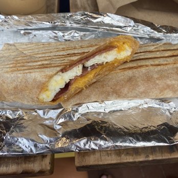 Homespun Kitchen - Egg & Cheese & Turkey Bacon breakfast Wrap - Breakfast & Brunch Near Me - Atlantic Beach, Florida Homespun Kitchen - Egg & Cheese & Turkey Bacon breakfast Wrap - Breakfast & Brunch Near Me - Atlantic Beach, Florida