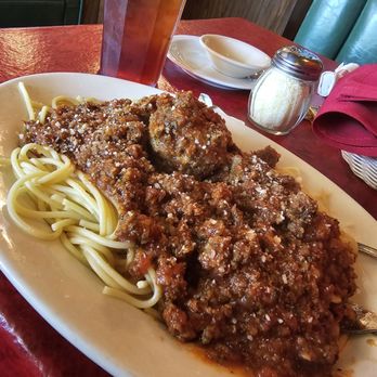 Rosa's Italian Restaurant - Spaghetti with meat sauce. - Italian Near Me - Bakersfield, California