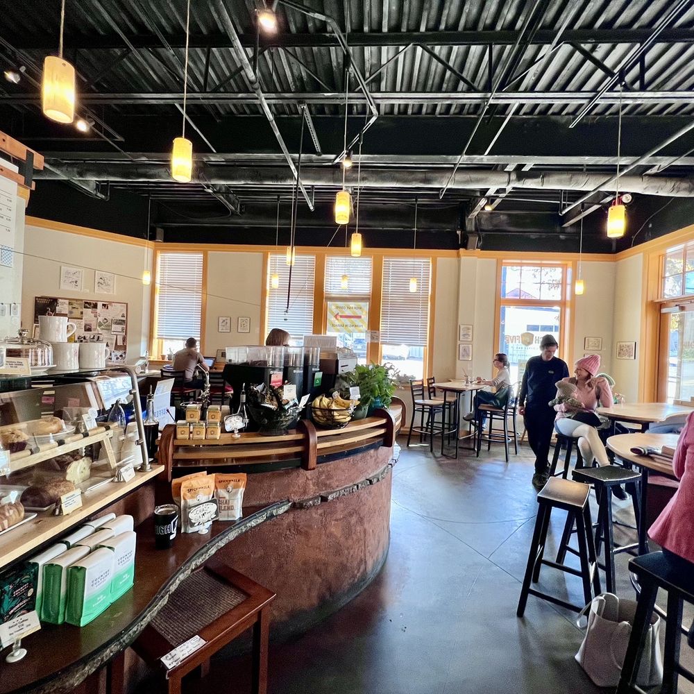 High Five Coffee - Interior - Coffee & Tea Near Me - Asheville, North Carolina High Five Coffee - Interior - Coffee & Tea Near Me - Asheville, North Carolina
