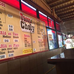 Tacos Chely - El menú