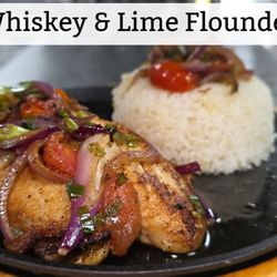 The Eagle’s Nest Restaurant - Whiskey & Lime Flounder