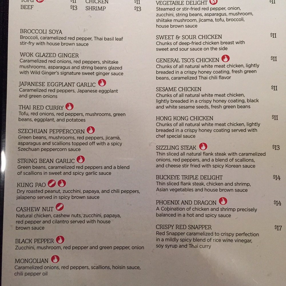 Wild Ginger Asian Bistro - The menu! - Sushi Bars Near Me - Lancaster, Ohio Wild Ginger Asian Bistro - The menu! - Sushi Bars Near Me - Lancaster, Ohio