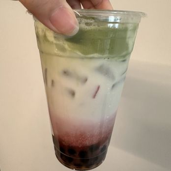 Teas'n You - Strawberry Matcha Dalgona - Bubble Tea Near Me - Vienna, Virginia Teas'n You - Strawberry Matcha Dalgona - Bubble Tea Near Me - Vienna, Virginia