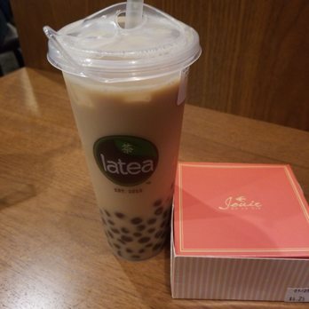 Latea Bubble Tea - Enjoying a brown sugar milk with brown sugar boba! - Desserts Near Me - Culver City, California Latea Bubble Tea - Enjoying a brown sugar milk with brown sugar boba! - Desserts Near Me - Culver City, California