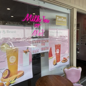 TaoTaoTea - Outside window - Bubble Tea Near Me - Saratoga, California