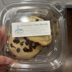 Alessandro's Italian Artisan Bakery - Chocolate chip biscotti