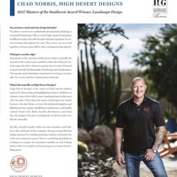 High Desert Designs - Masters of the Southwest Award Winner, Chad Norris