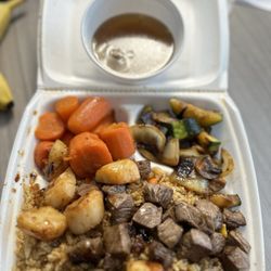 Shoyu Hibachi Express & Poke Bowl - Hibachi steak & scallops
