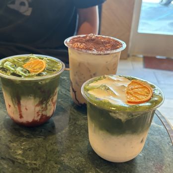 Ferlini Coffee - strawberry matcha, matcha latte, tiramisu late - Coffee & Tea Near Me - San Diego, California