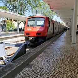 Sintra Railway Station - Platform at at Sintra Station