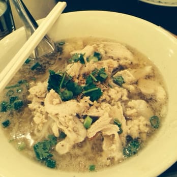 Chad Thai - Thai noodle soup with chicken - Thai Near Me - Burnaby, British Columbia