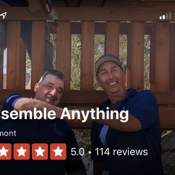 iAssemble Anything - Over 100 5 star reviews - when quality counts! - Furniture Assembly Near Me iAssemble Anything - Over 100 5 star reviews - when quality counts! - Furniture Assembly Near Me