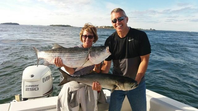 Boston Harbor Fishing Charters Logo