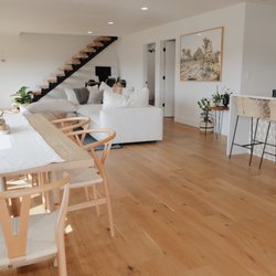 Finn Wood Flooring - European French White Oak with Custom Color of Pure + Smoke 5%