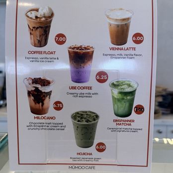 Mūmoo Cafe - Drink menu - Coffee & Tea Near Me - San Gabriel, California Mūmoo Cafe - Drink menu - Coffee & Tea Near Me - San Gabriel, California
