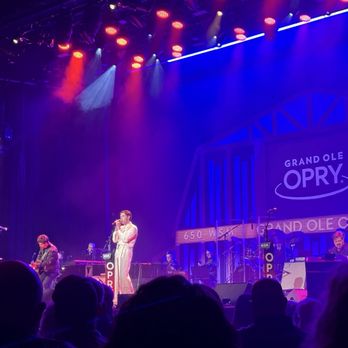 Ryman Auditorium - Sam Williams. He is my favorite singer that night. He was really cute! - Music Venues Near Me - Nashville, Tennessee