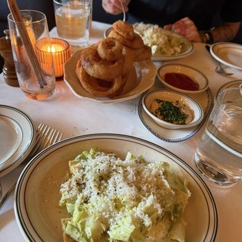Wright’s Tavern - Caesar salad and onion rings - Steakhouses Near Me - Clayton, Missouri Wright’s Tavern - Caesar salad and onion rings - Steakhouses Near Me - Clayton, Missouri