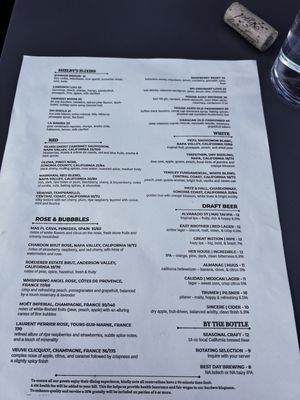 Menu photo 4 Shelby's Rooftop Lounge San Francisco, CA Menu photo 4 Shelby's Rooftop Lounge San Francisco, CA